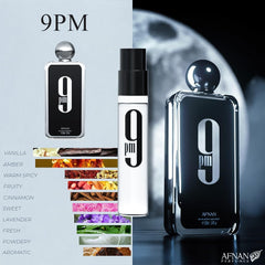 Afnan 9AM Pour Femme mini, aroma fresco para la mañana