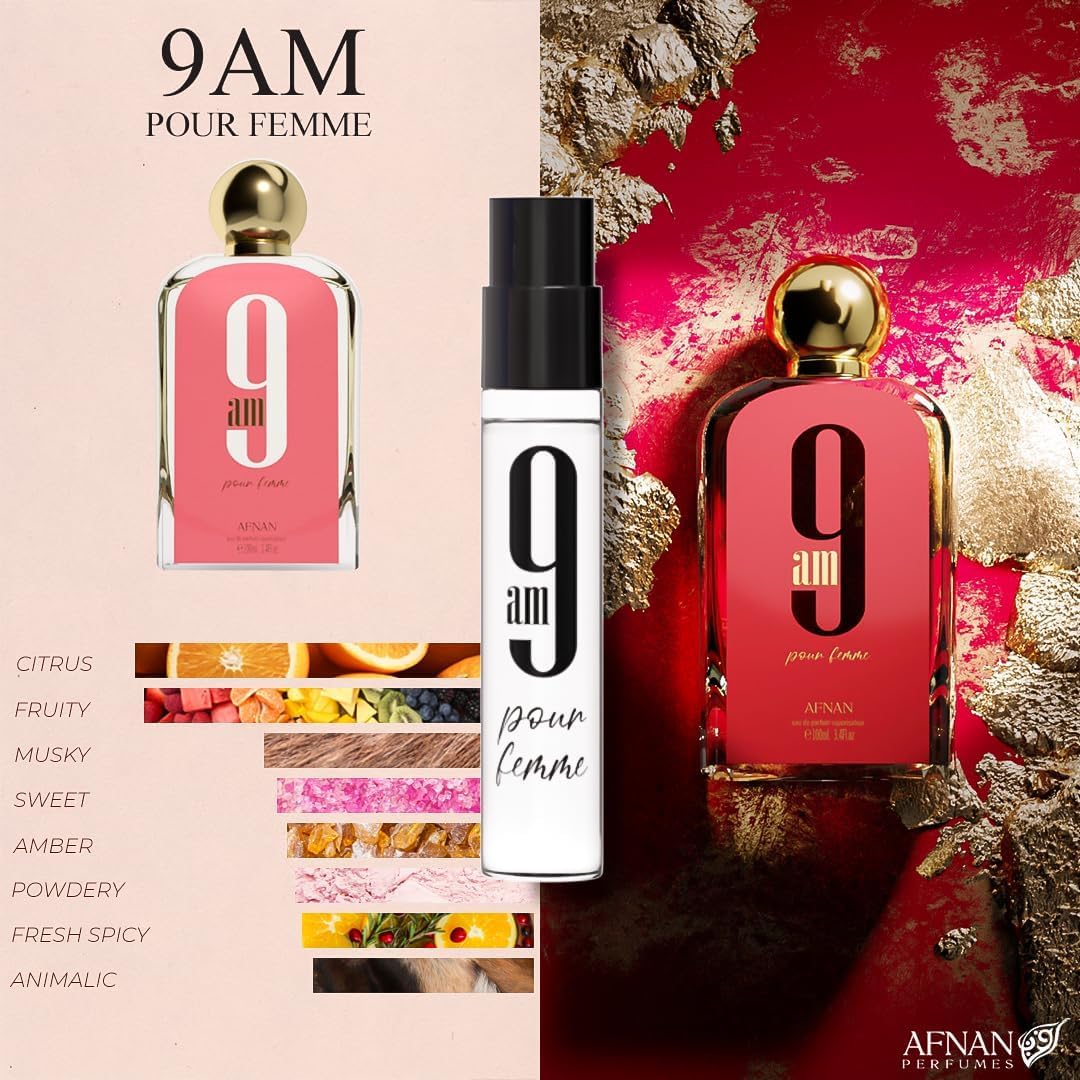 Afnan 9PM Rebel mini, fragancia versátil para eventos