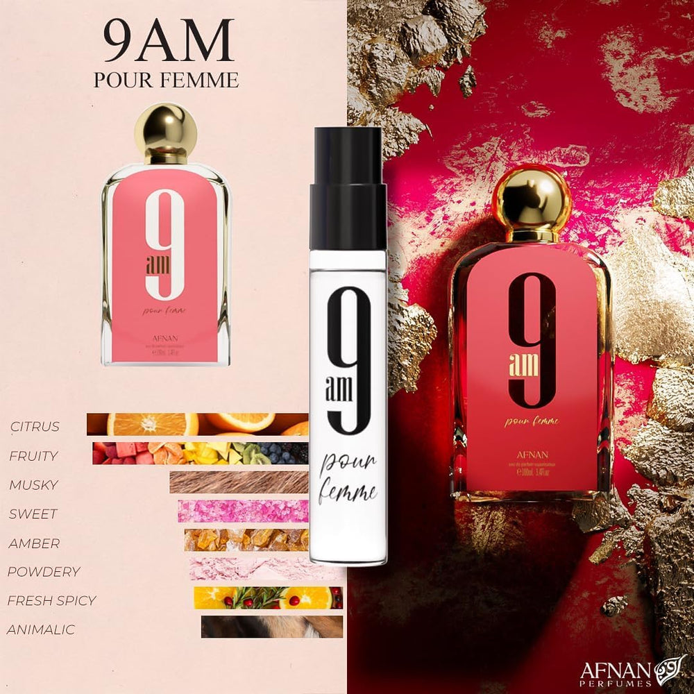 Afnan 9PM Rebel mini, fragancia versátil para eventos
