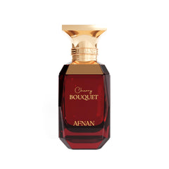 Afnan Cherry Bouquet, botella frontal: aroma sofisticado para diario.