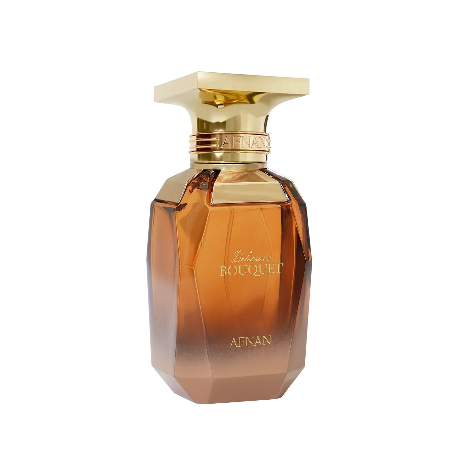 Afnan Delicious Bouquet, notas de limón, aroma fresco para uso diario.
