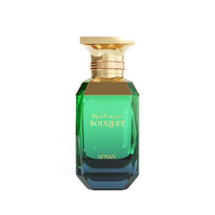 Afnan Mystique Bouquet, frasco elegante para realzar tu presencia diaria.