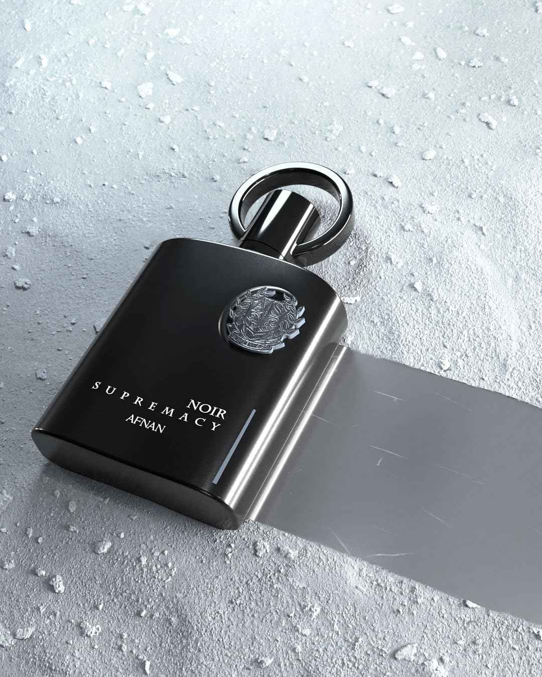 Afnan Supremacy Noir: caja de presentación ideal para regalo o colección.