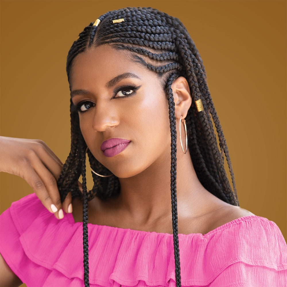 African Pride Black Castor Miracle, brillo natural y control del frizz en peinados.