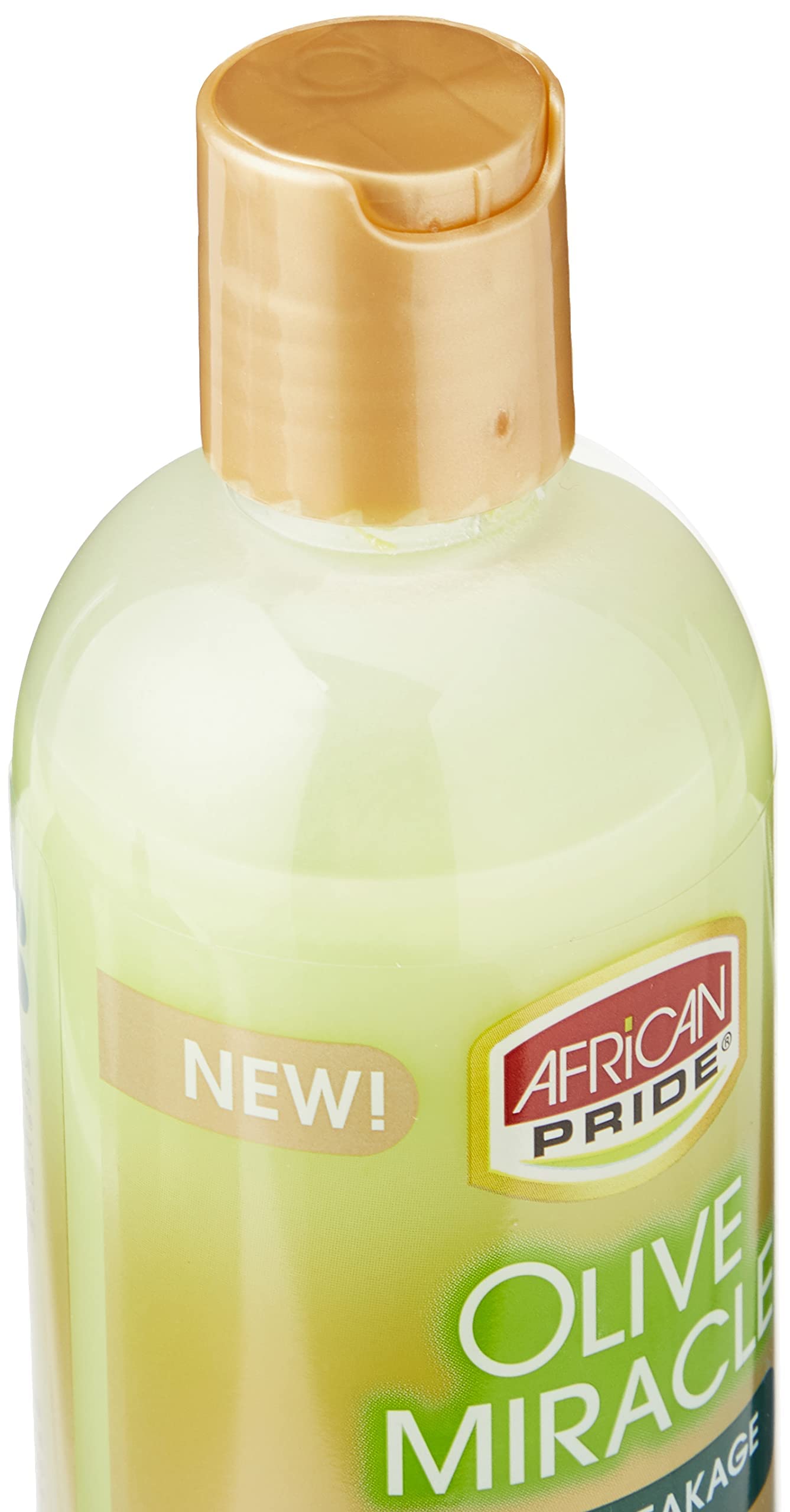 Brillo natural mostrado con Olive Miracle 2 en 1