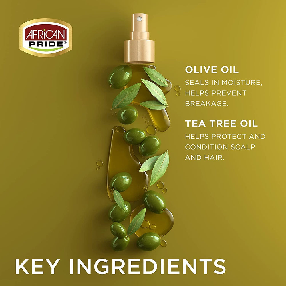 Origen en Estados Unidos para African Pride Olive Miracle 2 en 1