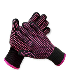 Guantes AFT90 dos pares resistentes al calor para peinado