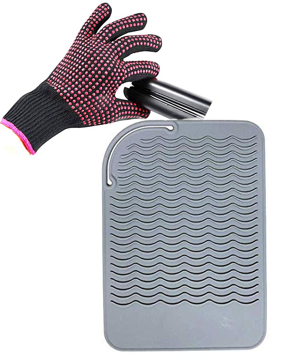 Guante AFT90 resistente al calor para peinados y seguridad de la mano.