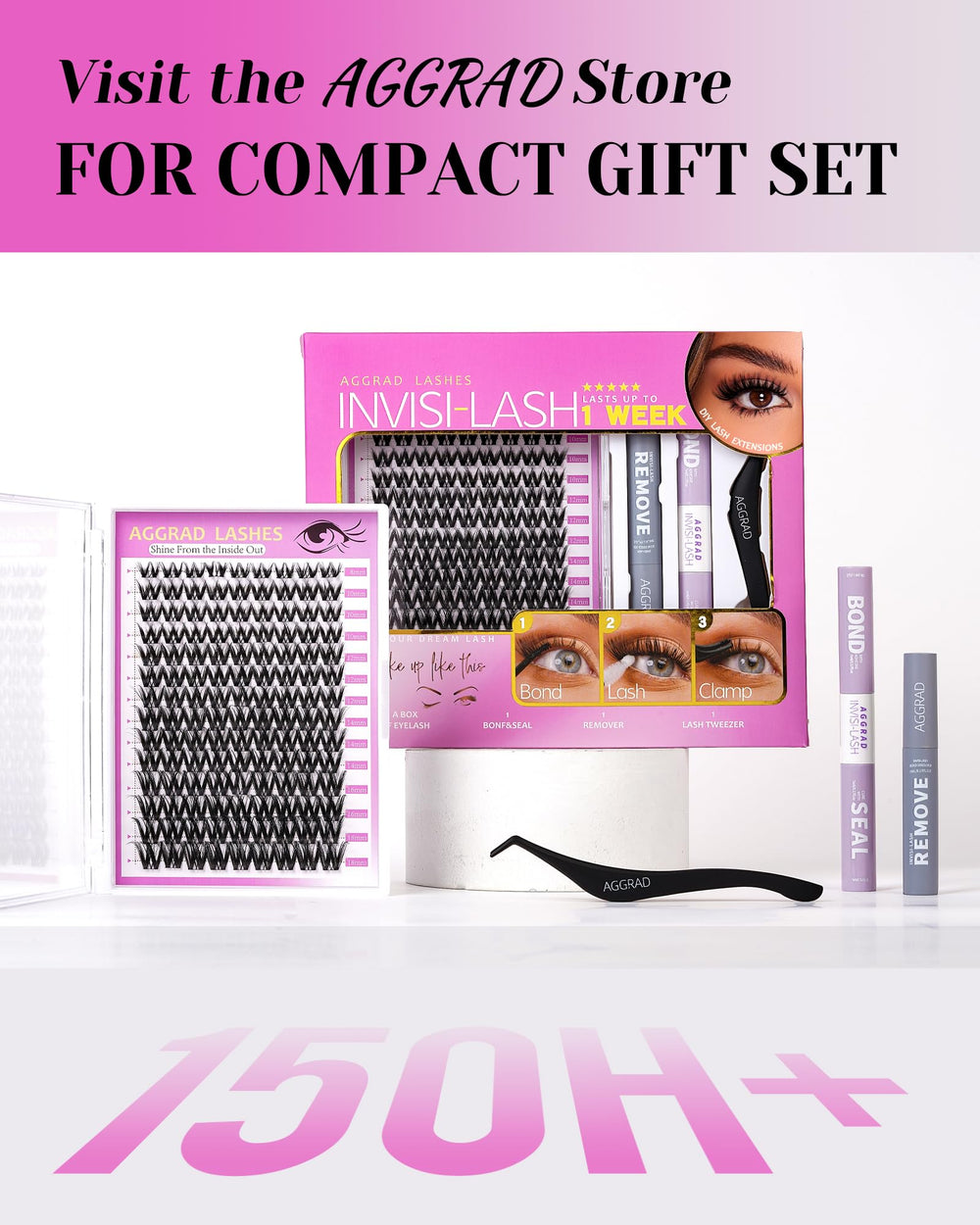 AGGRAD Holiday Ready Lashes suited for beach days and festive nights