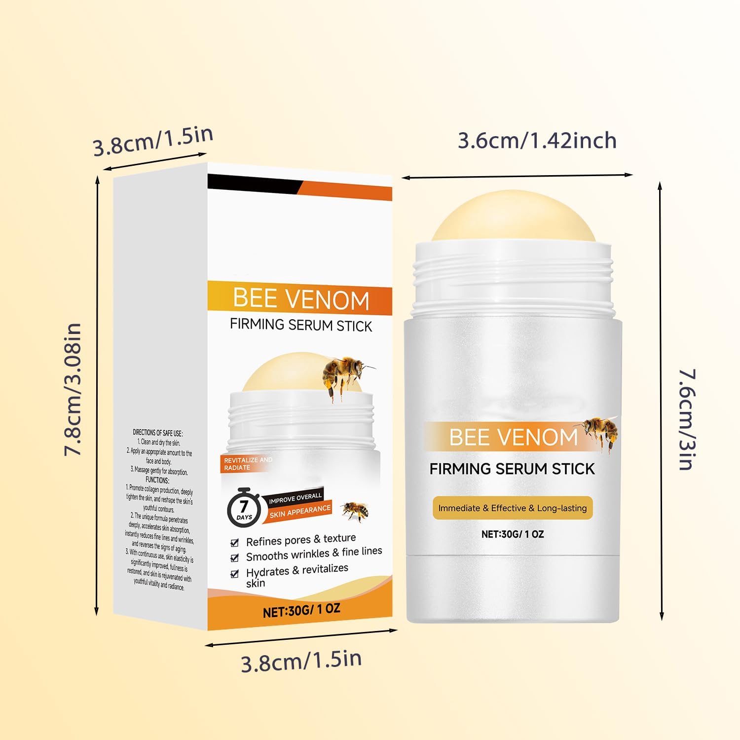 Apto para rostro y cuerpo, cuida la piel sin irritacion