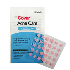 Parche hidrocoloide AGRCARE para el rostro: absorbe grasa y protege la piel.