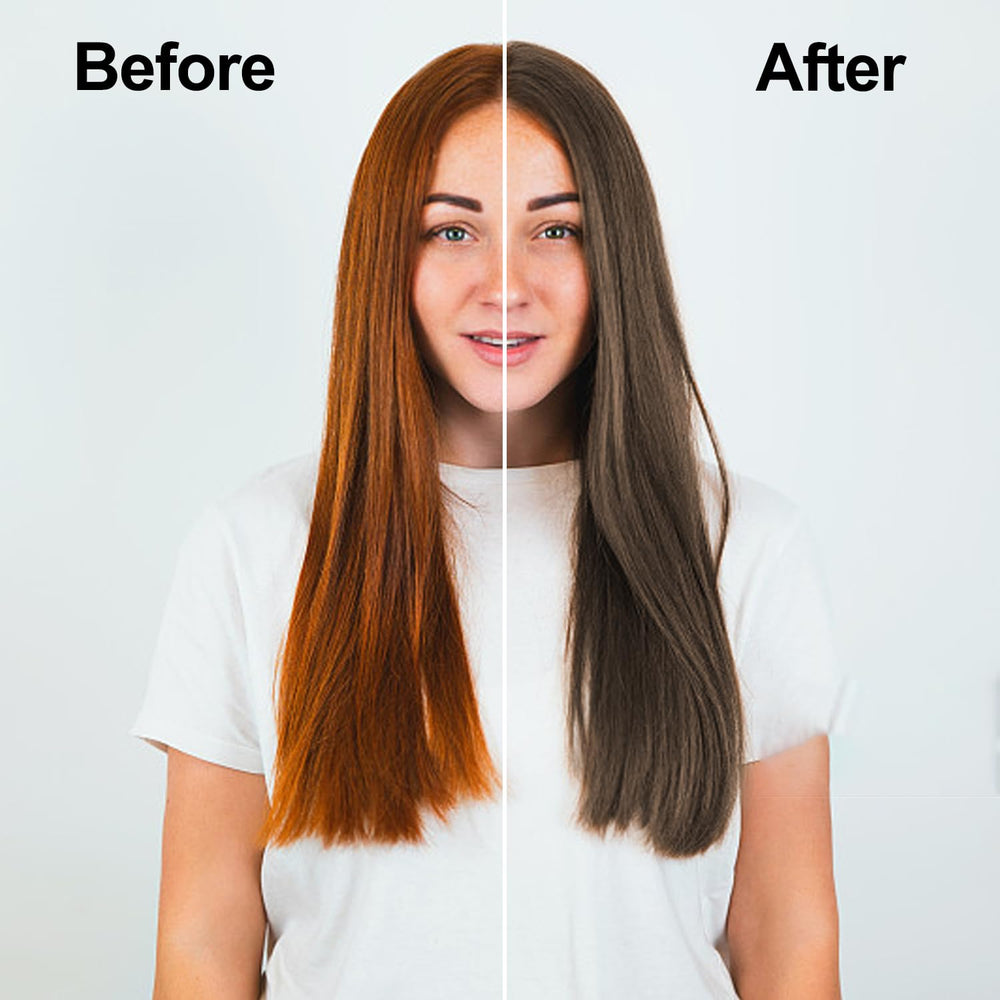 Agthyuve tintura-shampoo espuma suave Marrón Claro; acabado natural.