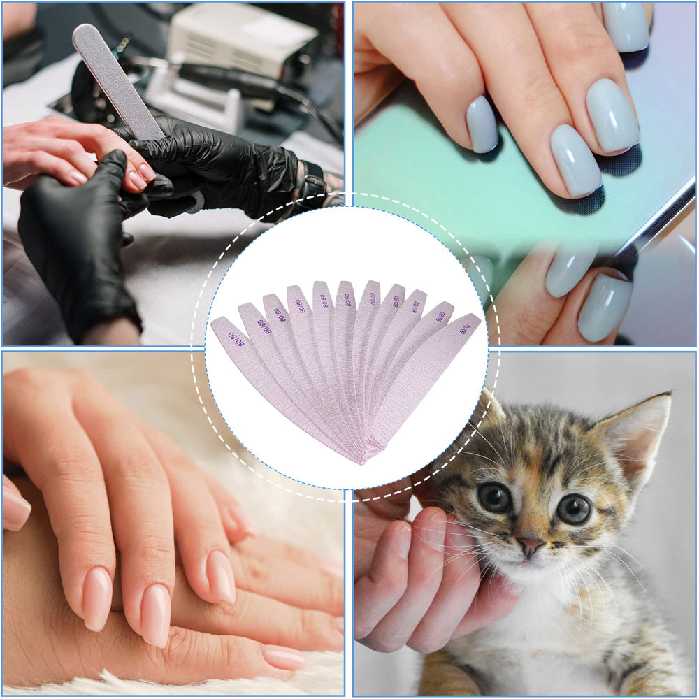 Lima AhaTopia tamaño portátil para bolso o maleta, manicura en cualquier lugar.
