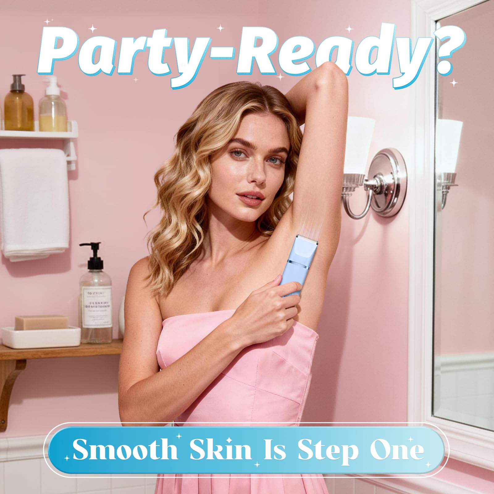 AIDIAM Bikini Trimmer: cabezal facial preciso para delinear.