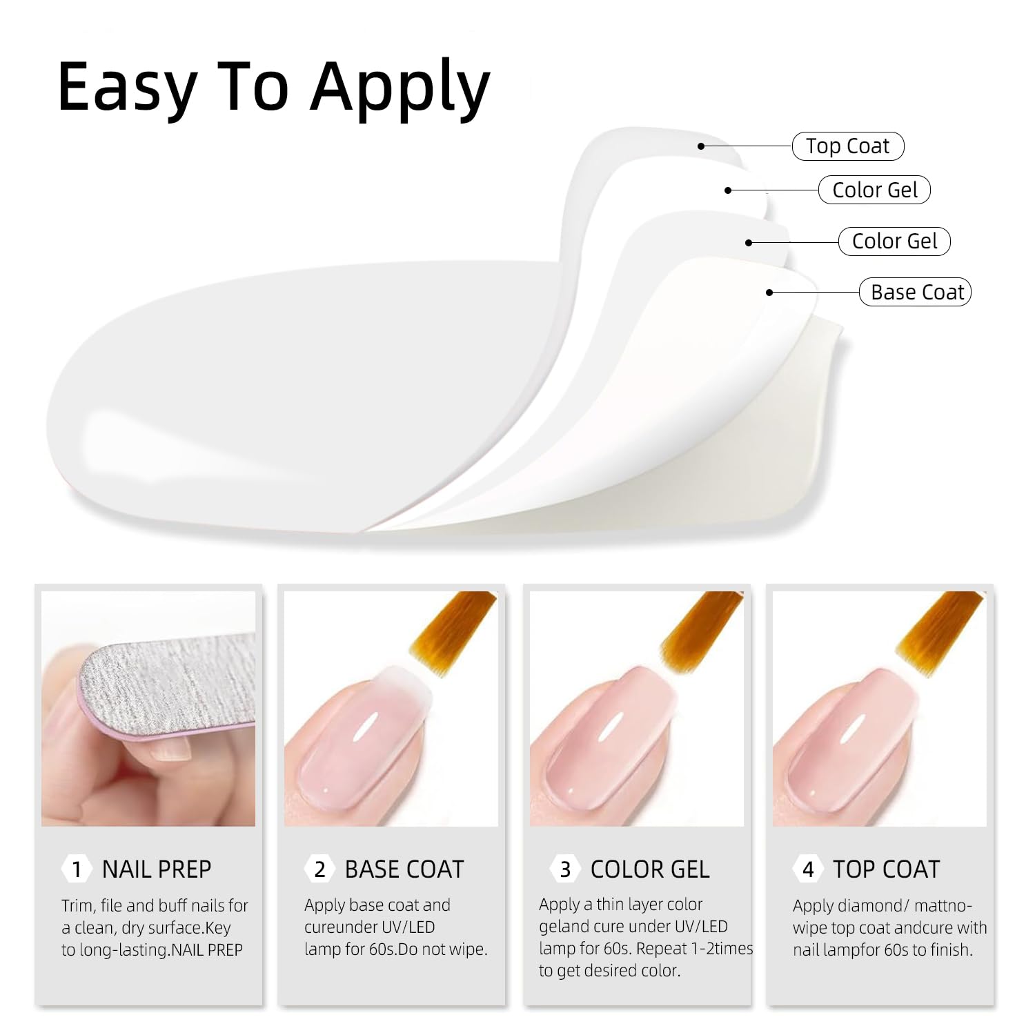 Esmalte AILALUO camaleón iridiscente, cromado para cambiar color según la luz.