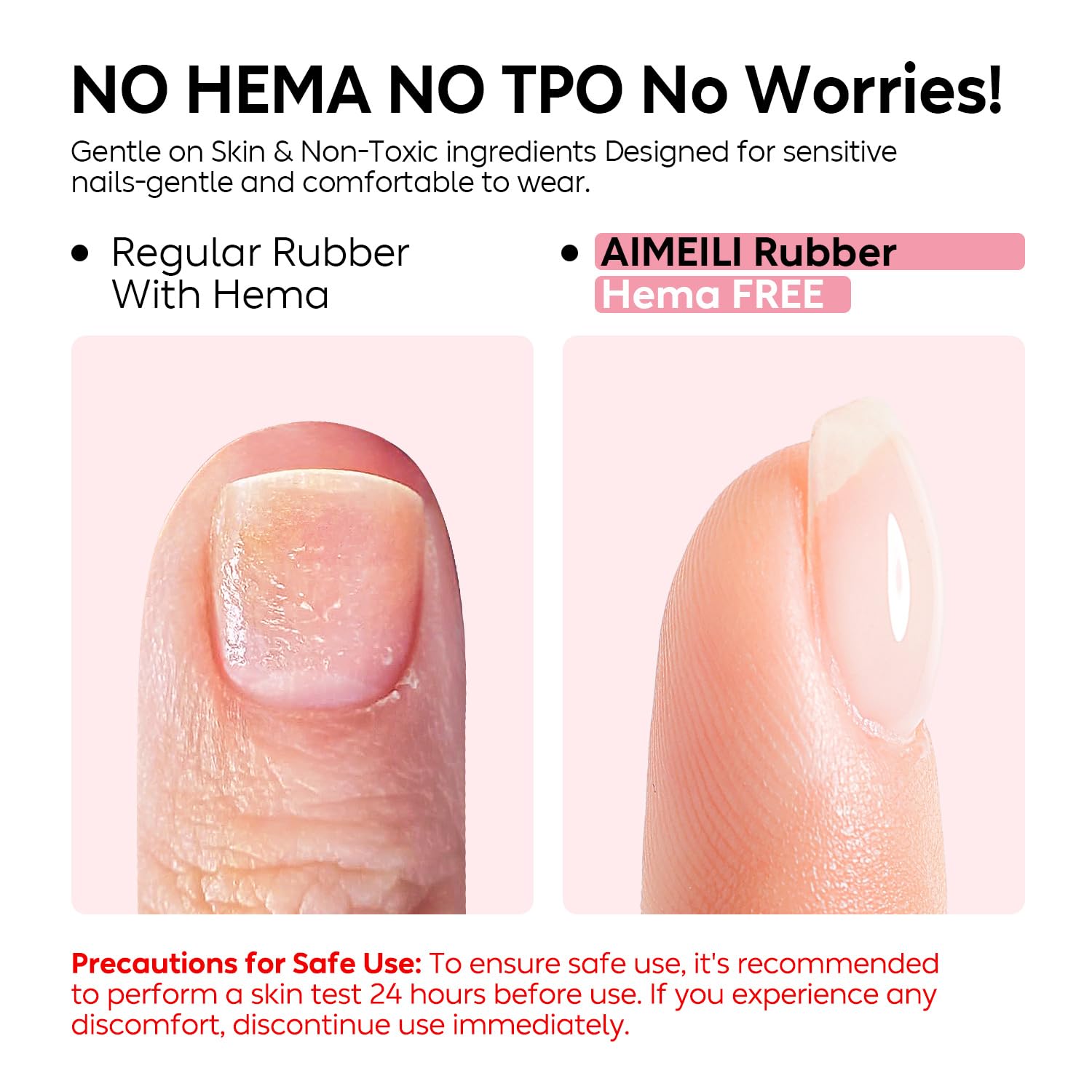 AIMEILI aplicacion suave con autonivelacion para manicura rápida