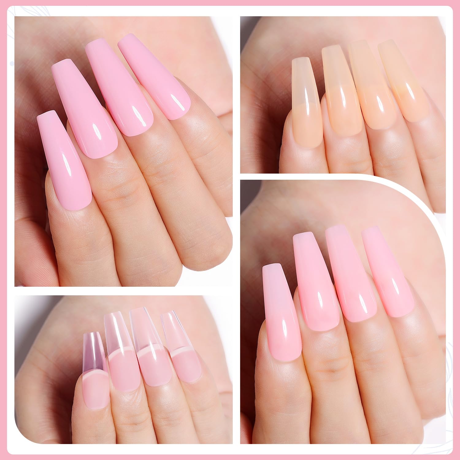 Gel vegano libre de crueldad de AIMEILI, formato gel para uñas.