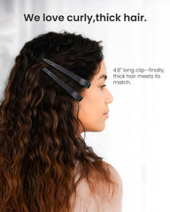 Clip AIMIKE anti-resbalamiento con dientes sutiles, sujetan cabello sin tirones.