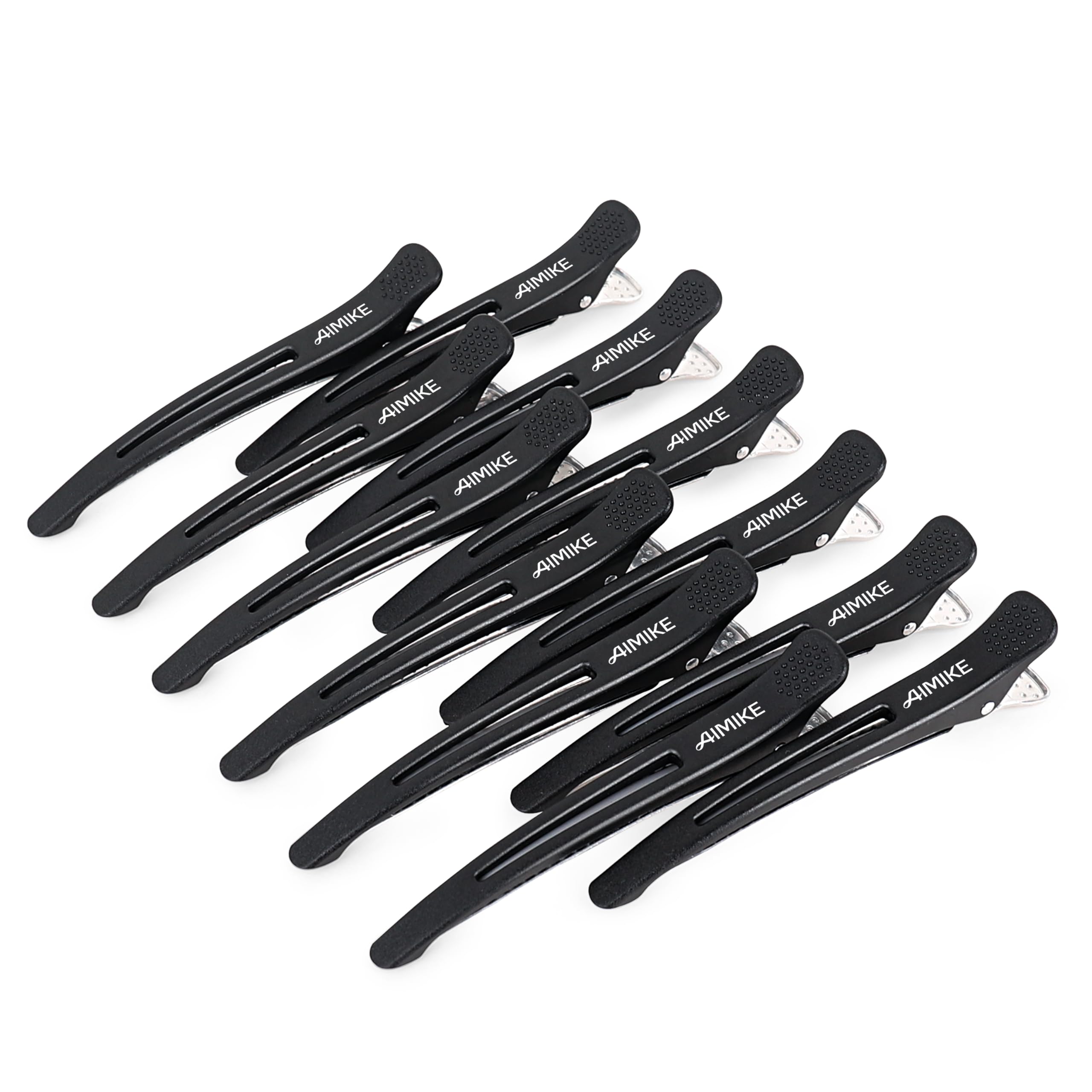 Pinza AIMIKE de pico de pato no resbala para seccionar cabello con precisión