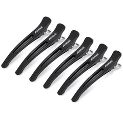 AIMIKE pinza cabello pato con silicona para agarre suave sin dañar el cabello.
