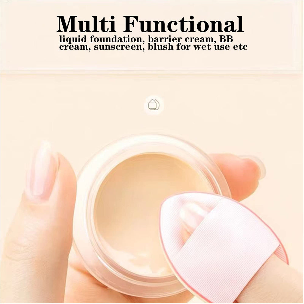 Ainvhh mini puff despunte maquillaje: aplica sombras y correctores con precisión