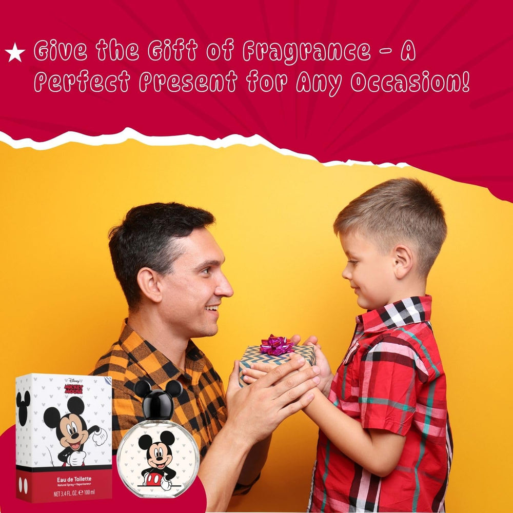Air-Val Mickey Mouse fragancia estantería, presentación infantil en estantería llamativa.