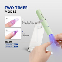 AirSEE, batería recargable de 300 mAh para uso portátil.