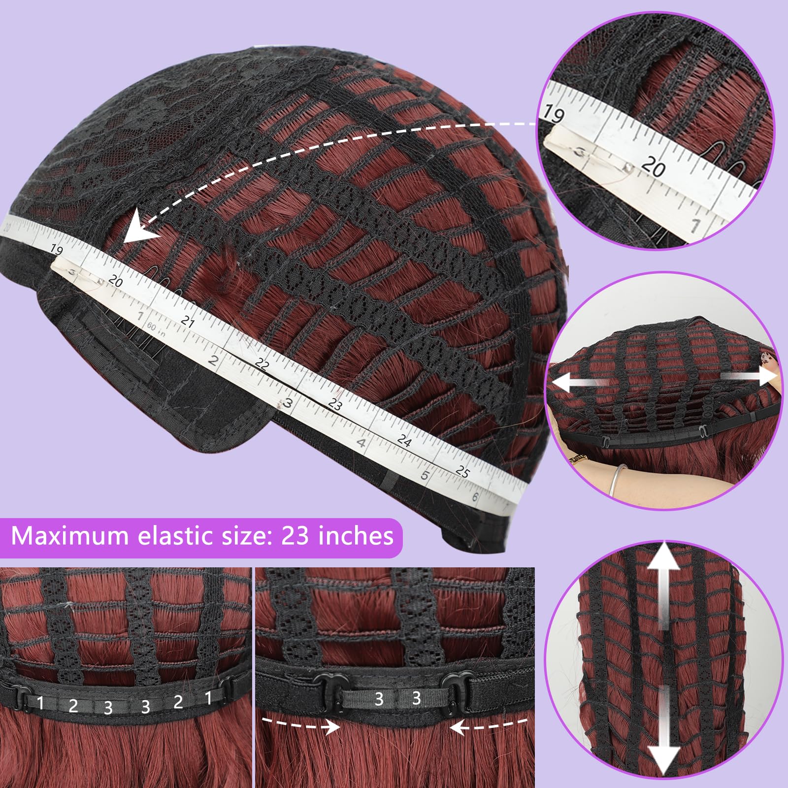 AISI HAIR cap de peluca incluida para uso inmediato