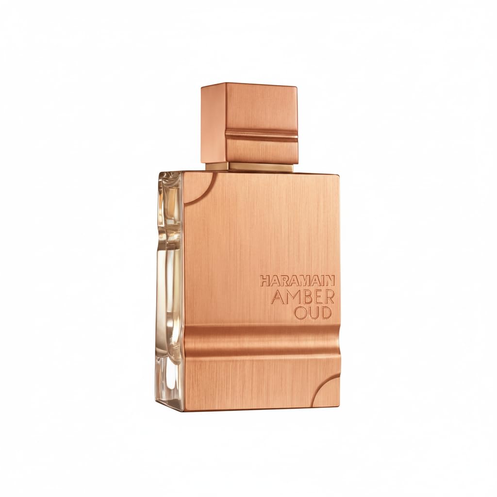 Al Haramain Amber Oud Gold Edition frasco elegante para uso diario y ocasiones especiales.
