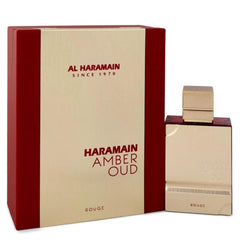 Al Haramain Amber Oud Rouge tapón facilita aplicación precisa y evita derrames