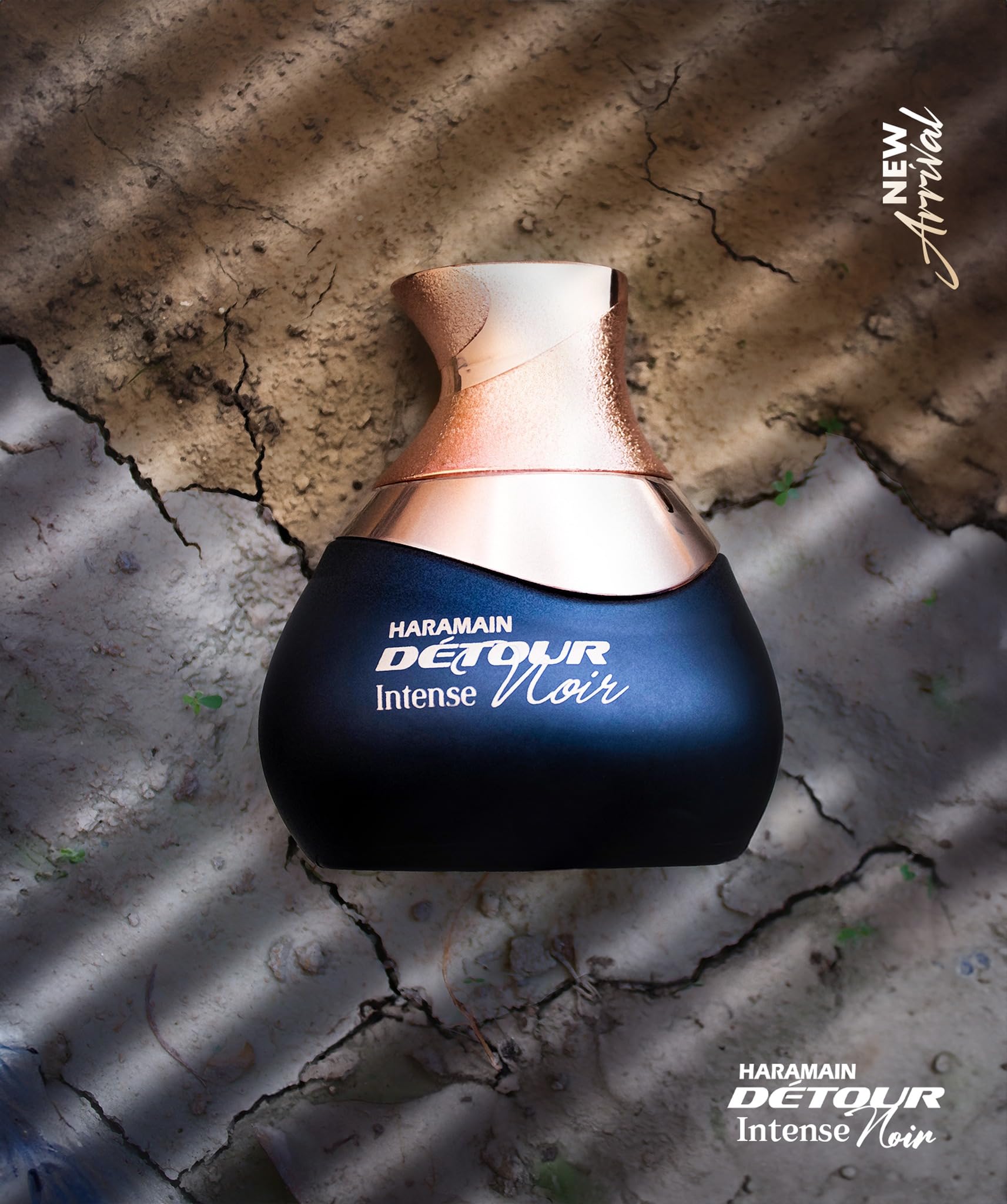 Al Haramain Detour Noir Exclusif empaque y caja, presentación atractiva