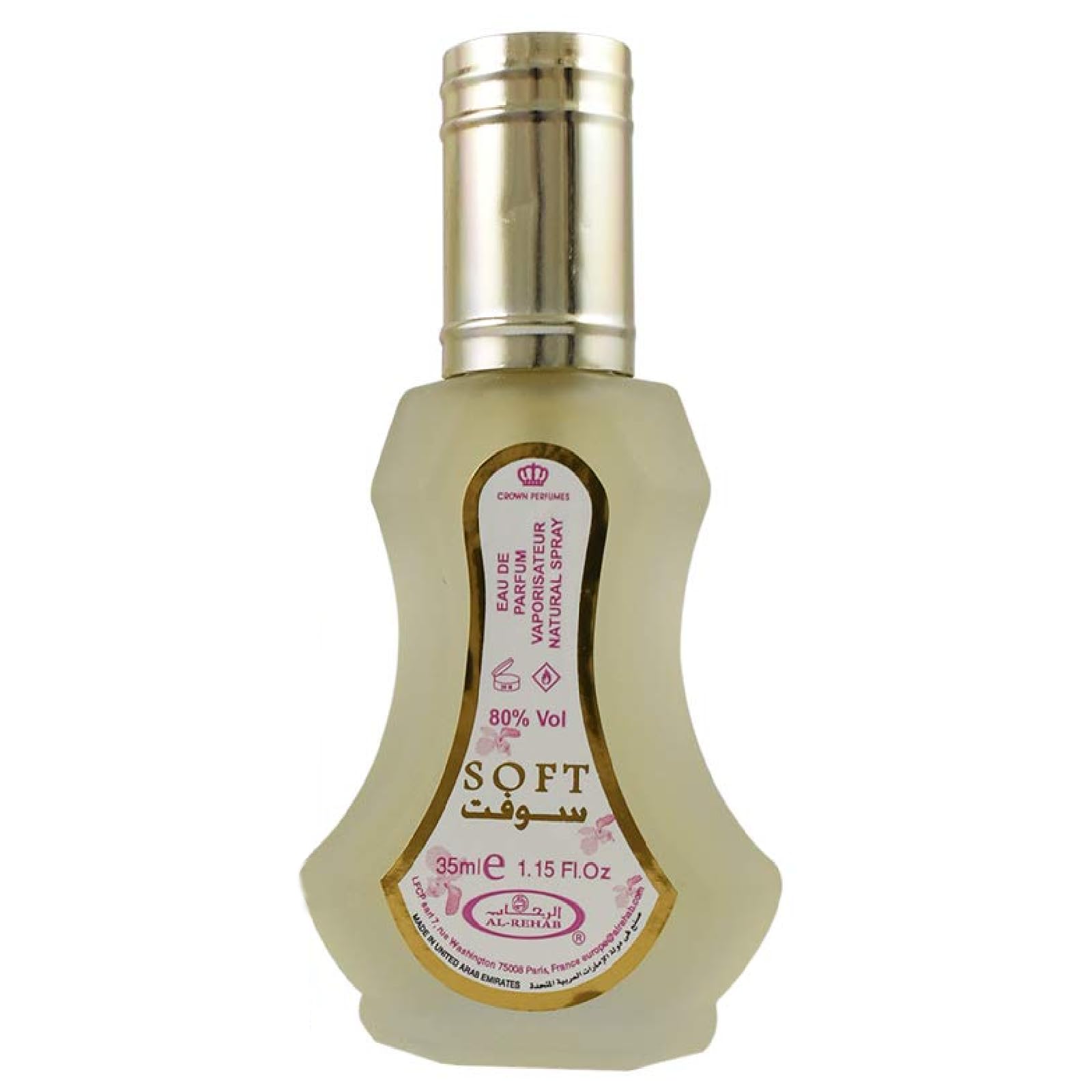 Al-Rehab Soft frasco elegante: uso diario