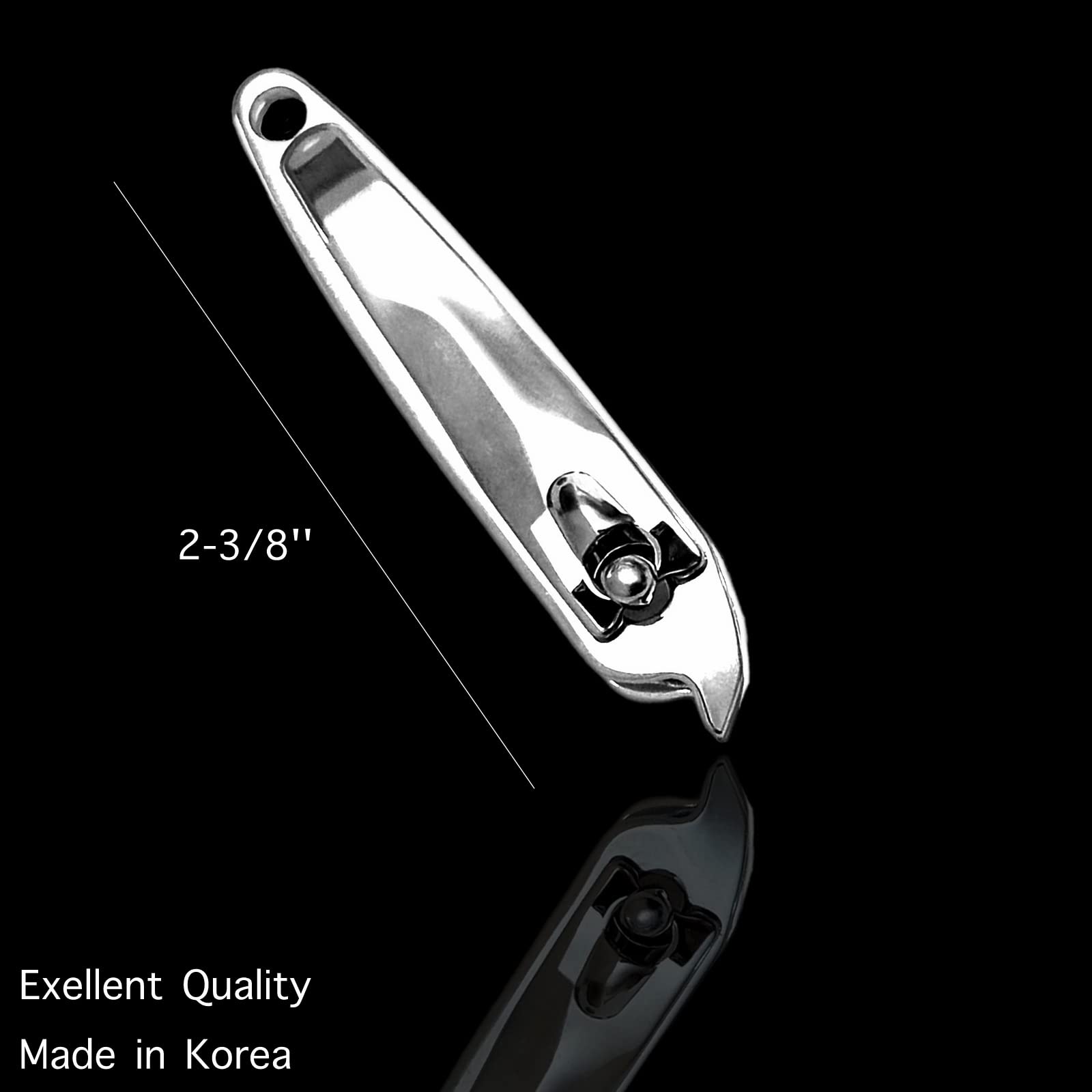 ALAZCO Corte-cutícula lateral ergonómico para cuidado de uñas