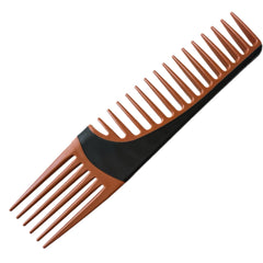 ALAZCO Dúo Peine desenredar dientes anchos para cabello suave y sin nudos.