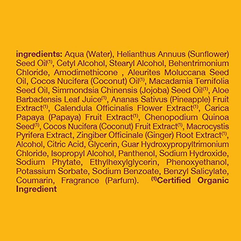 Alba Botanica Condicionador Aplicación Fácil, masaje corto para cobertura uniforme.