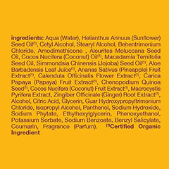 Alba Botanica Condicionador Aplicación Fácil, masaje corto para cobertura uniforme.