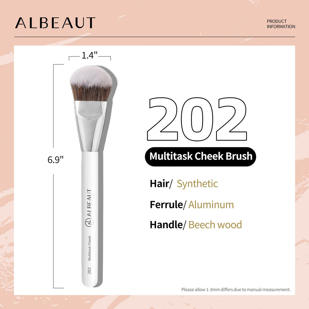 Albeaut 202 brocha para aplicar productos de forma suave
