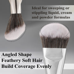 Albeaut 202 brocha contorno crema para definición suave