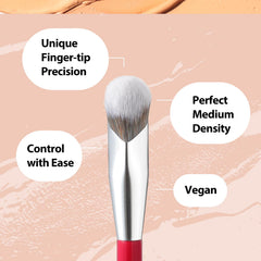 ALBEAUT brocha correctora para zonas dificiles y difuminar base