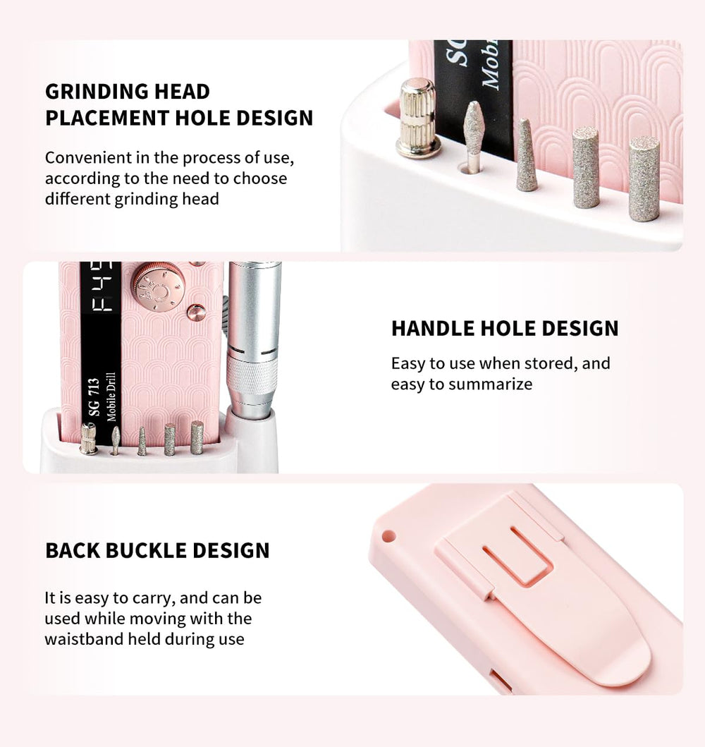 Diseño portátil y compacto Aleanu para viajar.