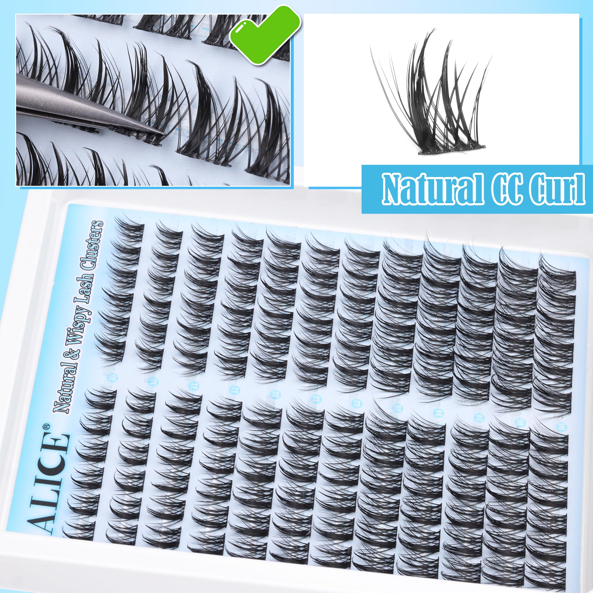 ALICE DIY lash extensions at home for quick salon-like results.