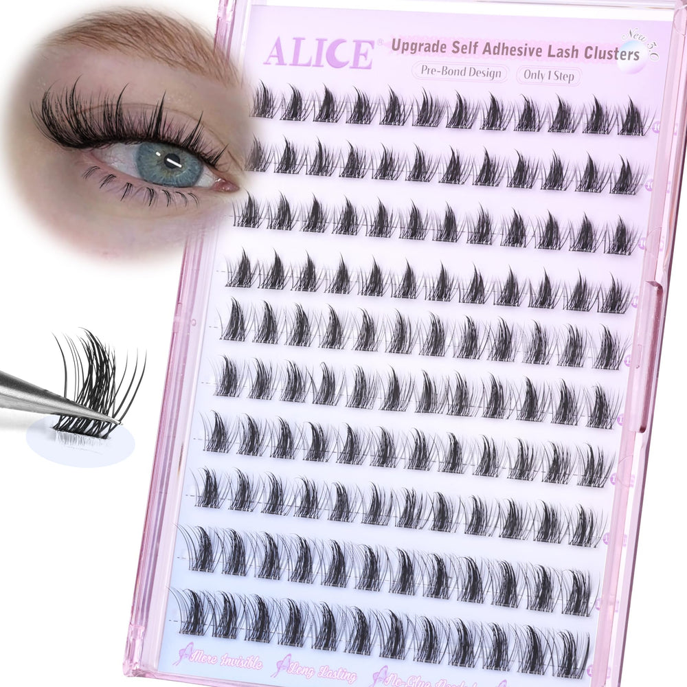 ALICE pestañas autoadhesivas manga uso diario: complemento discreto para look