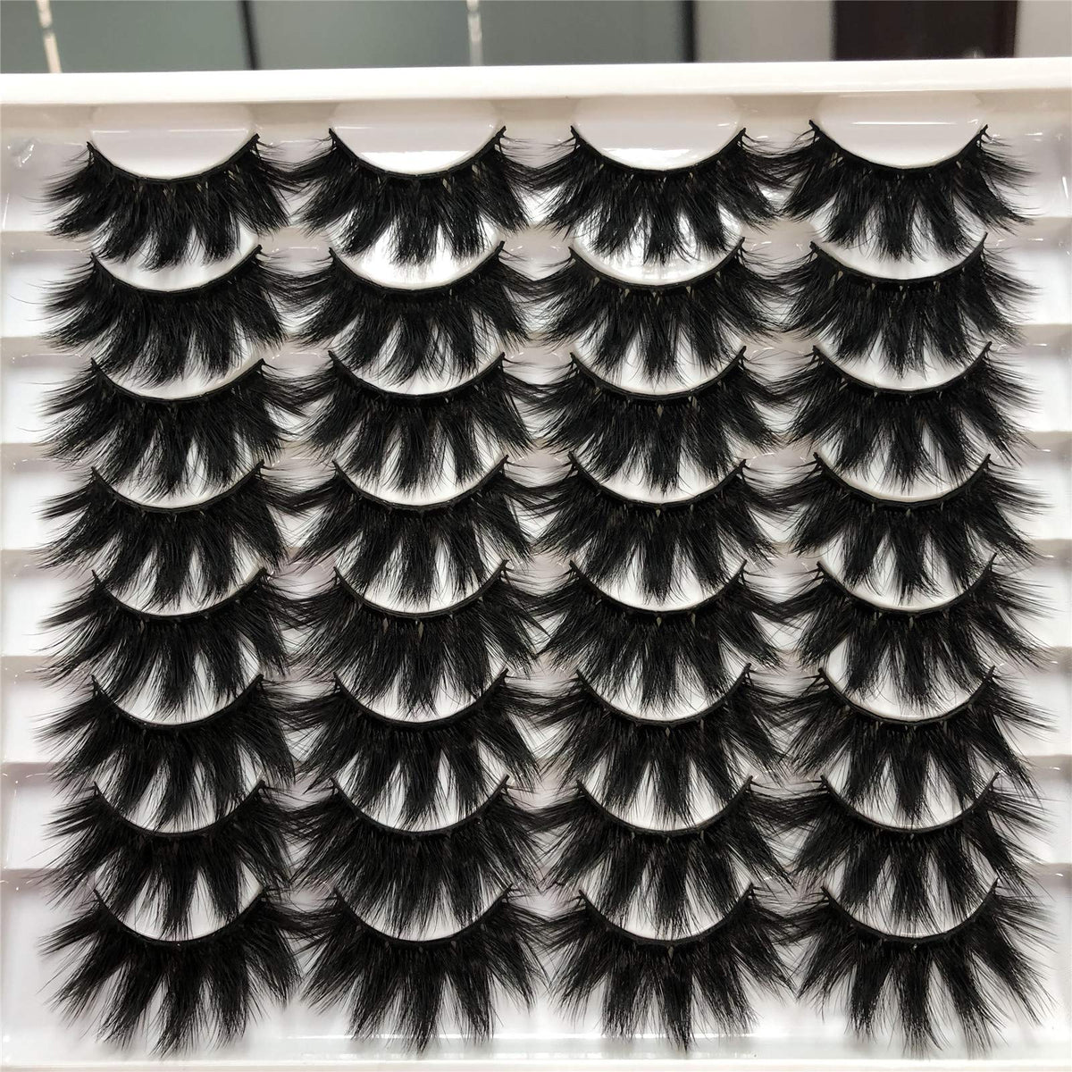 ALICROWN HAIR pestañas dramáticas gruesas y mixtas para un look impactante