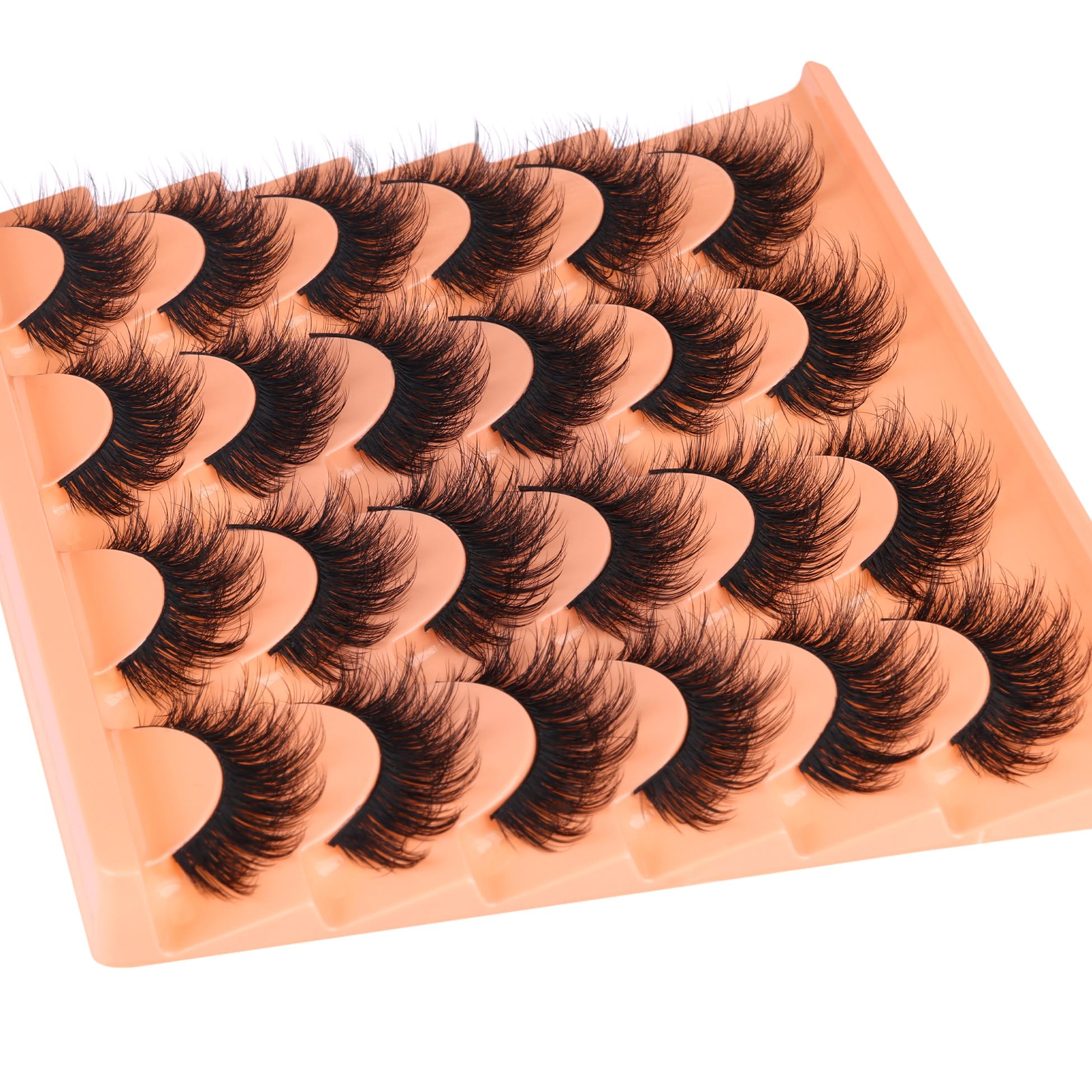ALICROWN HAIR pestañas reutilizables hasta 10 veces para ahorro y practicidad.