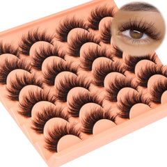 ALICROWN HAIR pestañas con volumen clásico para mayor plenitud.