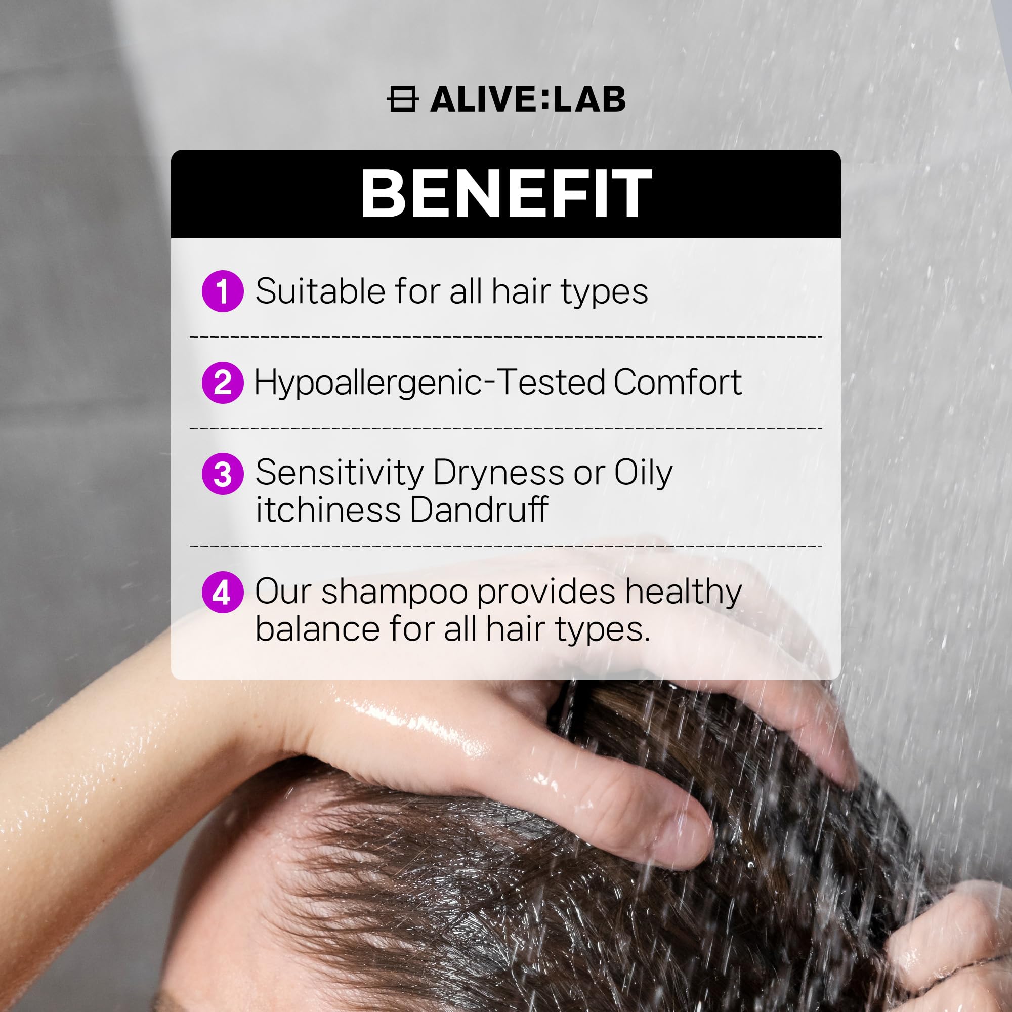 ALIVE:LAB Uso diario, limpieza suave y balance de hidratación.