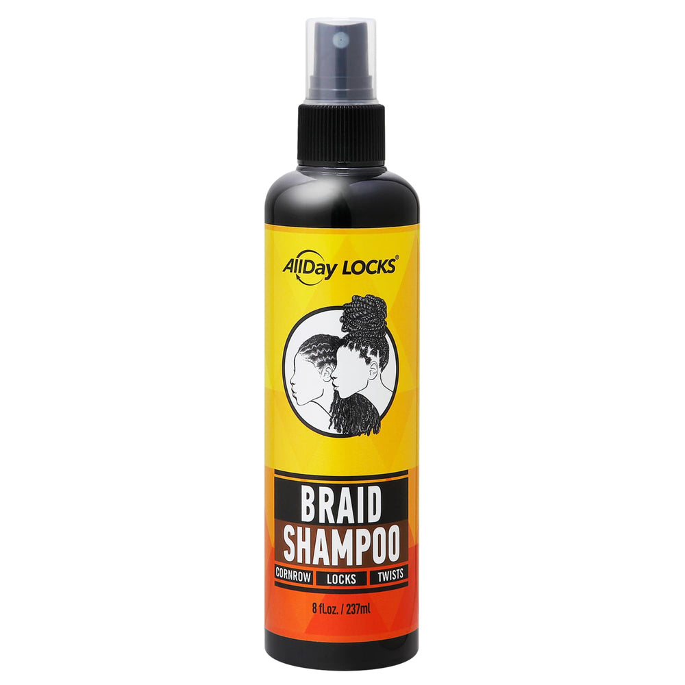 AllDay Locks Braid Foam bottle pour delivering lightweight hold and shine