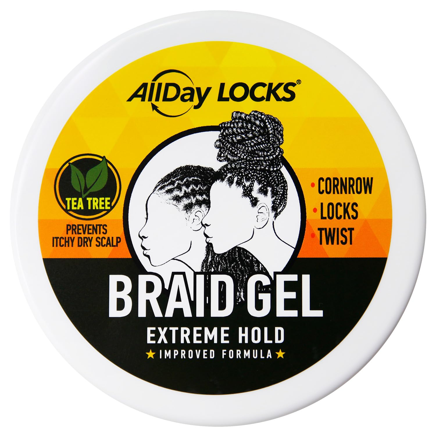 AllDay Locks Braid Gel con brillo alto para trenzas definidas