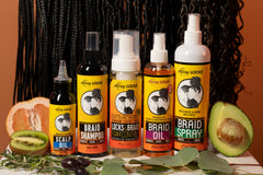 AllDay Locks Braid Oil ayuda a aliviar la tensión en el cuero cabelludo.