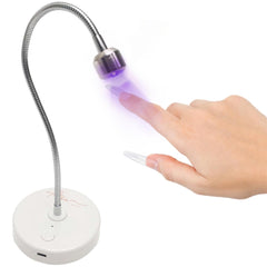 ALLKEM Lámpara UV-LED portátil con brazo flexible para curado preciso.